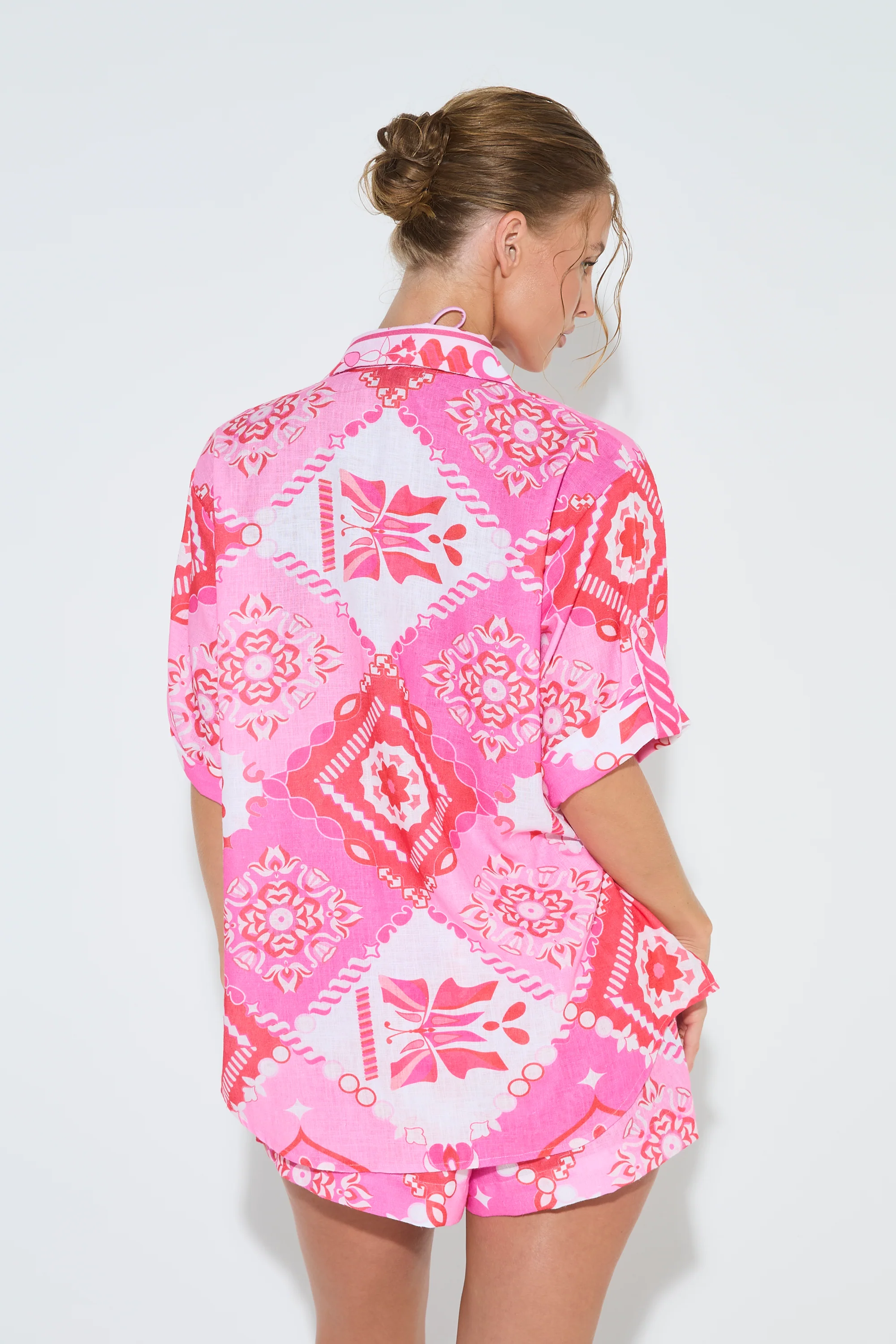 MOSAIC PINK Printed Shirt - Image 5