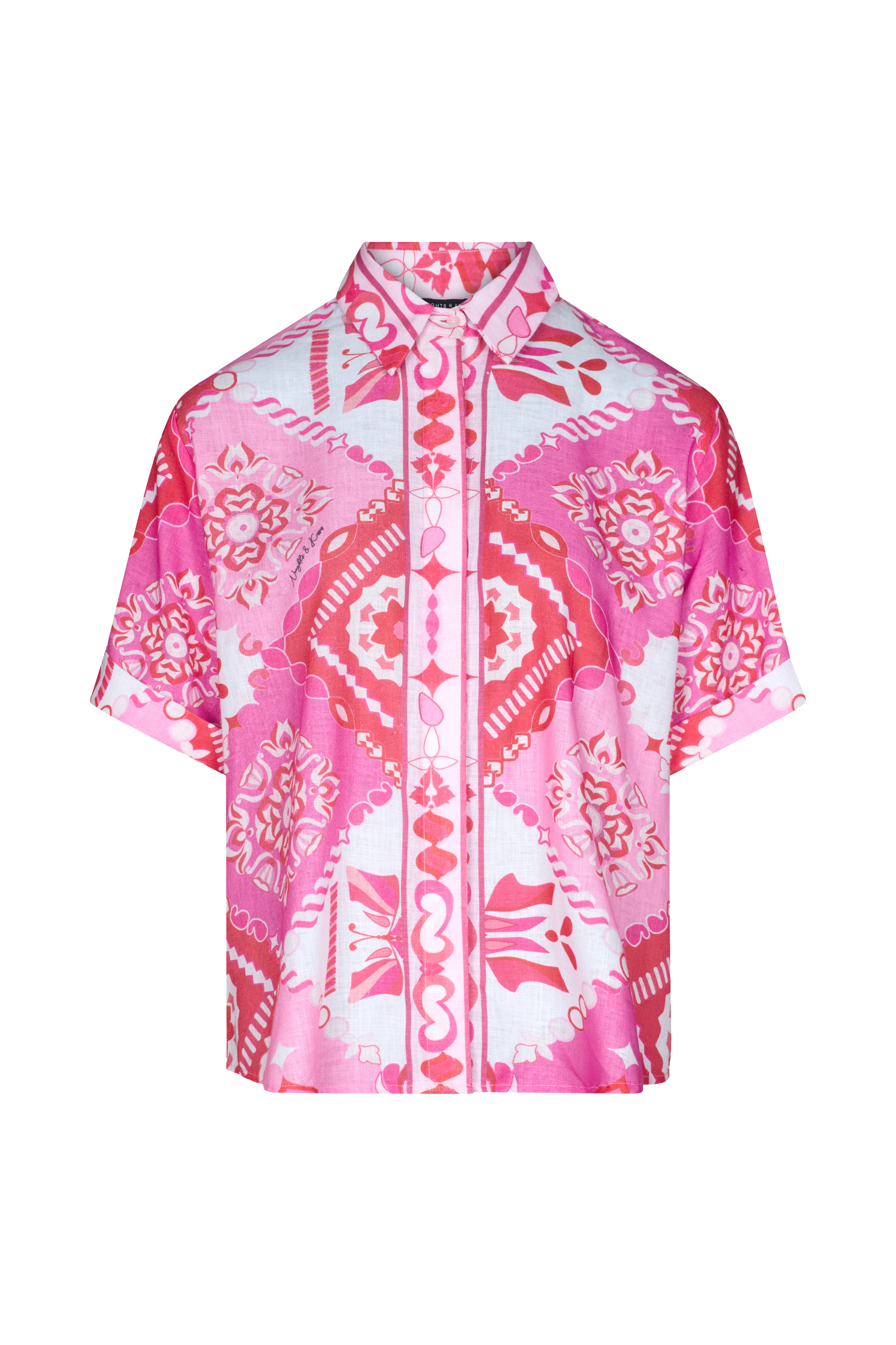 MOSAIC PINK Printed Shirt - Image 6